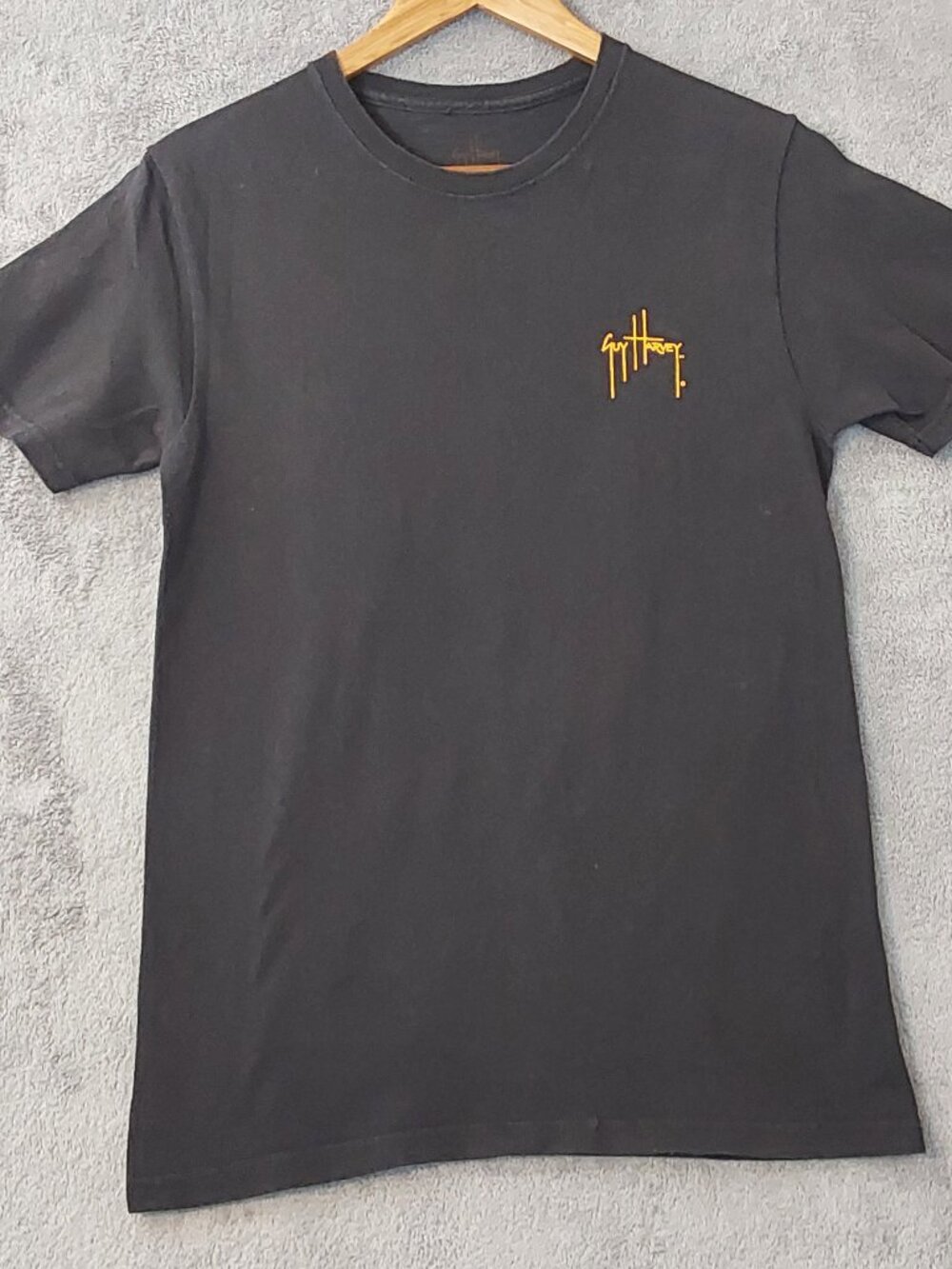 Guy Harvey Tennessee Volunteers Black Graphic T-Shirt Youth Large 14/16 Smokey D